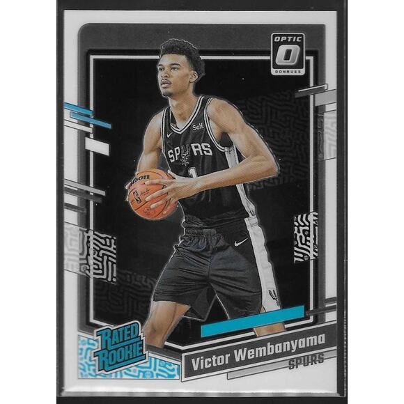 2023-24 Panini Donruss Optic - Rated Rookie Victor Wembanyama #225 (RC) - Picture 1 of 2